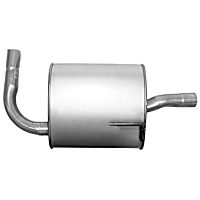 Rear, Driver Side Muffler, Sedan, From 01/09, 4 Cyl 2.5L