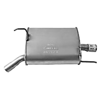 Rear, Passenger Side Muffler, 6 Cyl 3.5L