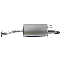 Rear Muffler, OE Design, 4 Cyl 1.8L