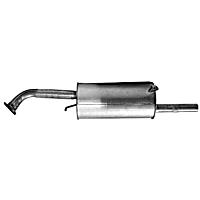 Rear Muffler, Natural, 4 Cyl 1.6L