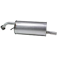 Rear, Driver Side Muffler, 4 Cyl 1.5L
