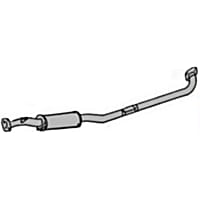 Muffler, OE Design Center, Natural, 6 Cyl 3.3L - 