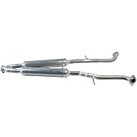Muffler, OE Design, Center, 6 Cyl 3.0L