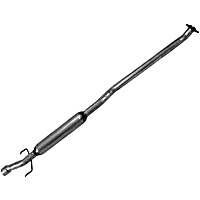Muffler, FWD, OE Design Center, Natural, 6 Cyl 3.3L