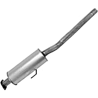 Center Muffler, Natural, 6 Cyl 3.5L