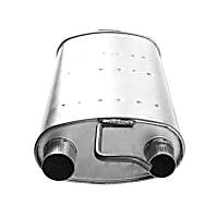 Muffler, Front Wheel Drive, 4 Cyl 2.4L - 