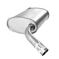 Muffler, Welded Assembly, Natural, 4 Cyl 2.4L - 