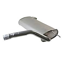 Muffler, Naturally Aspirated, Sedan; Welded Assembly; Except SULEV Emissions, 4 Cyl 2.0L - 