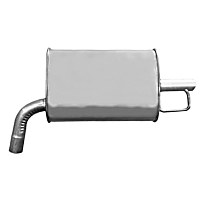 Passenger Side Muffler, Naturally Aspirated; Welded Assembly, 6 Cyl 3.5L