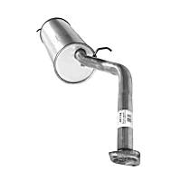 Muffler, Welded Assembly, Natural, 4 Cyl 1.8L