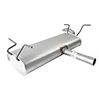 Muffler, Welded Assembly, Natural, 4 Cyl 2.4L