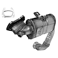 641572 Front, Passenger Side Catalytic Converter, Federal EPA Standard, 46-State Legal (Cannot ship to or be used in vehicles originally purchased in CA, CO, NY or ME), Direct Fit