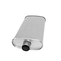 Rear Muffler, enginedesignationname: RV, 4 Cyl 1.8L