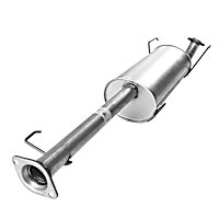 Muffler, Welded Assembly, Natural, 6 Cyl 4.0L