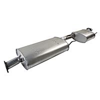 Muffler, Welded Assembly, Natural, 6 Cyl 3.5L