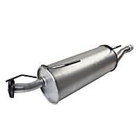 Muffler, Welded Assembly; SR Model Only, Natural, 4 Cyl 1.8L