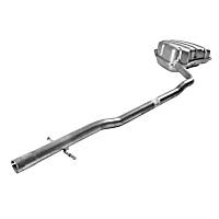 Welded Assembly; Remove and re-use original muffler strap and hangers., Natural, 4 Cyl 1.6L
