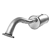 Muffler, Sedan; Welded Assembly; SULEV Emissions; ULEV Emissions, Natural, 4 Cyl 1.8L - 