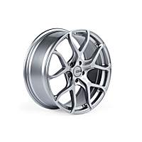 WHL00001 A01 Flow Formed Hyper Silver Wheel, 19 in. X 8.5 in., 10 x 112 mm Bolt Pattern