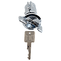 Ignition Lock Cylinder - With Keys, For used with Chrome Retainer Bolts
