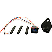 Automatic Transmission Output Shaft Speed Sensor, With 3-Prong Male and 3-Prong Blade Female Terminals, With 1-Female and 1-Male Connector