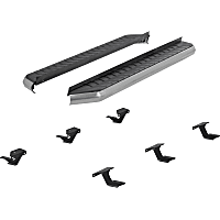 2051020 Running Boards, with Polished Stainless Steel Trim, Sport Utility, 5 in., AeroTread Series