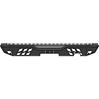 2081020 Rear Bumper, Powdercoated Textured Black