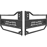 AR15009 Rock Door - Powdercoated Textured Black, Aluminum, Direct Fit, Set of 2
