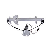 RPACH-022 Rear, Passenger Side OE Replacement Series Power Window Regulator, With Motor