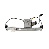 RPAGM-142 Rear, Passenger Side Power Window Regulator, With Motor