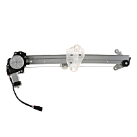RPAH-111 Sedan Front, Passenger Side OE Replacement Series Power Window Regulator, With Motor