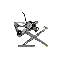RPAMB-001 Front, Driver Side Power Window Regulator, With Motor