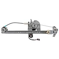 RPAMB-004 Sedan Rear, Passenger Side OE Replacement Series Power Window Regulator, With Motor