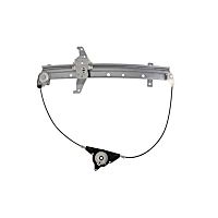 RPFD-071 Rear, Driver Side OE Replacement Series Power Window Regulator, Without Motor