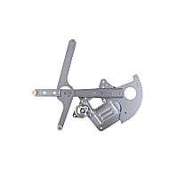 RPGM-001 Front, Driver Side OE Replacement Series Power Window Regulator, Without Motor