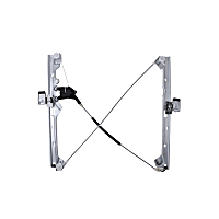 RPGM-029 Front, Driver Side OE Replacement Series Power Window Regulator, Without Motor