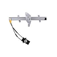 RPGM-067 Sedan Front, Driver Side OE Replacement Series Power Window Regulator, Without Motor