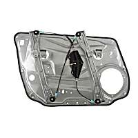 RPMB-004 Front, Passenger Side OE Replacement Series Power Window Regulator, Without Motor