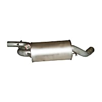 Center Muffler, Natural, 4 Cyl 2.0L