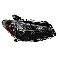 117-820-45-61 Passenger Side Halogen Headlight, With bulb(s), OE Replacement