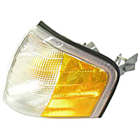 LLD661 Turn Signal Assembly Headlight (Half Amber / Half Clear) - Replaces OE Number 202-826-11-43