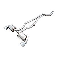 3020-32058 AWE Non-Resonated Touring Edition for A90 Supra - 5inch  Chrome Tips