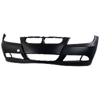 Front Bumper Cover, Primed, Without Park Distance Control Sensor Sensor Holes, Without Headlight Washer Holes, (E90) Sedan/(E91) Wagon, For Models Without M Package
