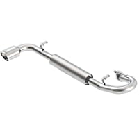 11813 S-type Series - 2011-2016 Scion tC Axle-Back Exhaust System - Made of 304 Stainless Steel
