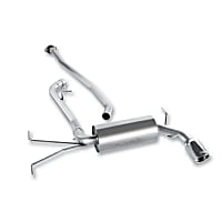 140325 S-type Series - 2008-2011 Subaru Impreza Cat-Back Exhaust System - Made of 304 Stainless Steel