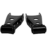 6486 Leaf Spring Shackles and Hangers - Direct Fit, 2-spring set