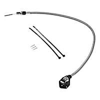 22173 Performance Replacement Series Automatic Transmission Dipstick - Black, Steel, Locking, Direct Fit, Sold Individually