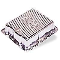 70289 Transmission Pan - Chrome, Steel, Deep, Direct Fit, Sold Individually