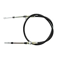81832 Shift Cable - 4-Foot Length - Black, Universal, Sold individually