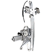 Front, Driver Side Window Regulator, Power